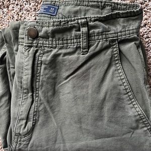 Abercrombie & Fitch Army Green Cargo Joggers XS